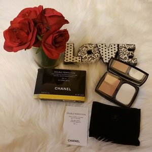 Authentic Chanel double Perfection in creme Beige